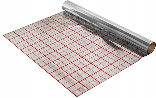 PODLAHOVÁ VYKUROVACIA FÓLIA - 50 METROV, Hrúbka - 0,105 mm, Šírka - 102 cm